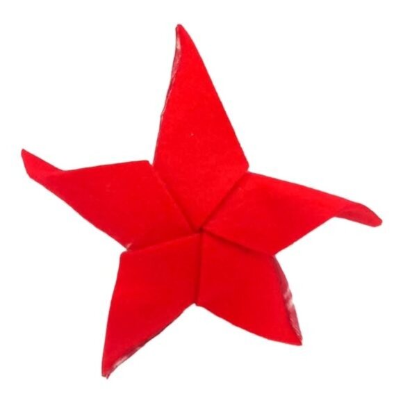 Felt Pinwheel Christmas Ornament Holiday Tree Decor Gift Topper - Picture 2 of 5